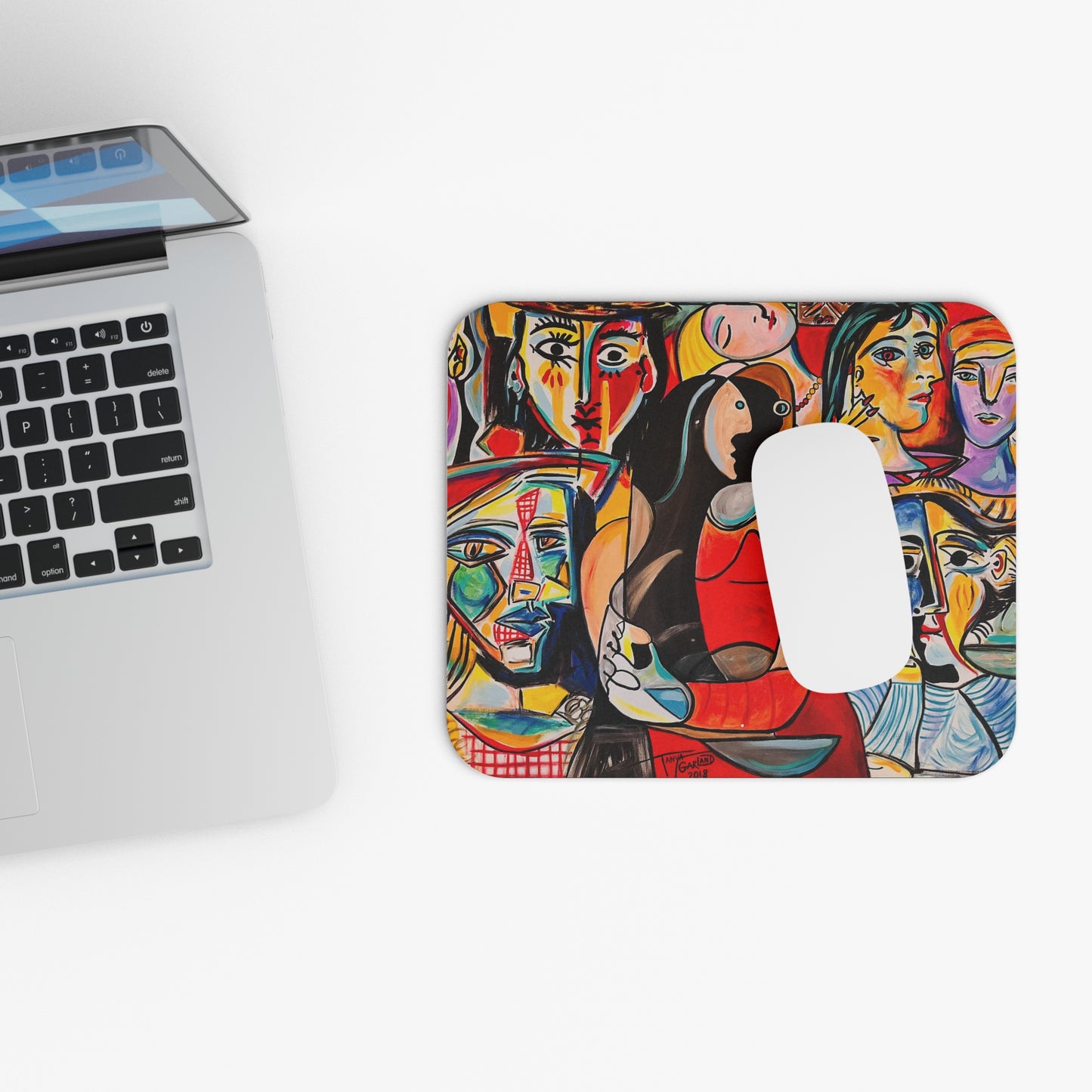 Picasso's Muses Mouse Pad (Rectangle)