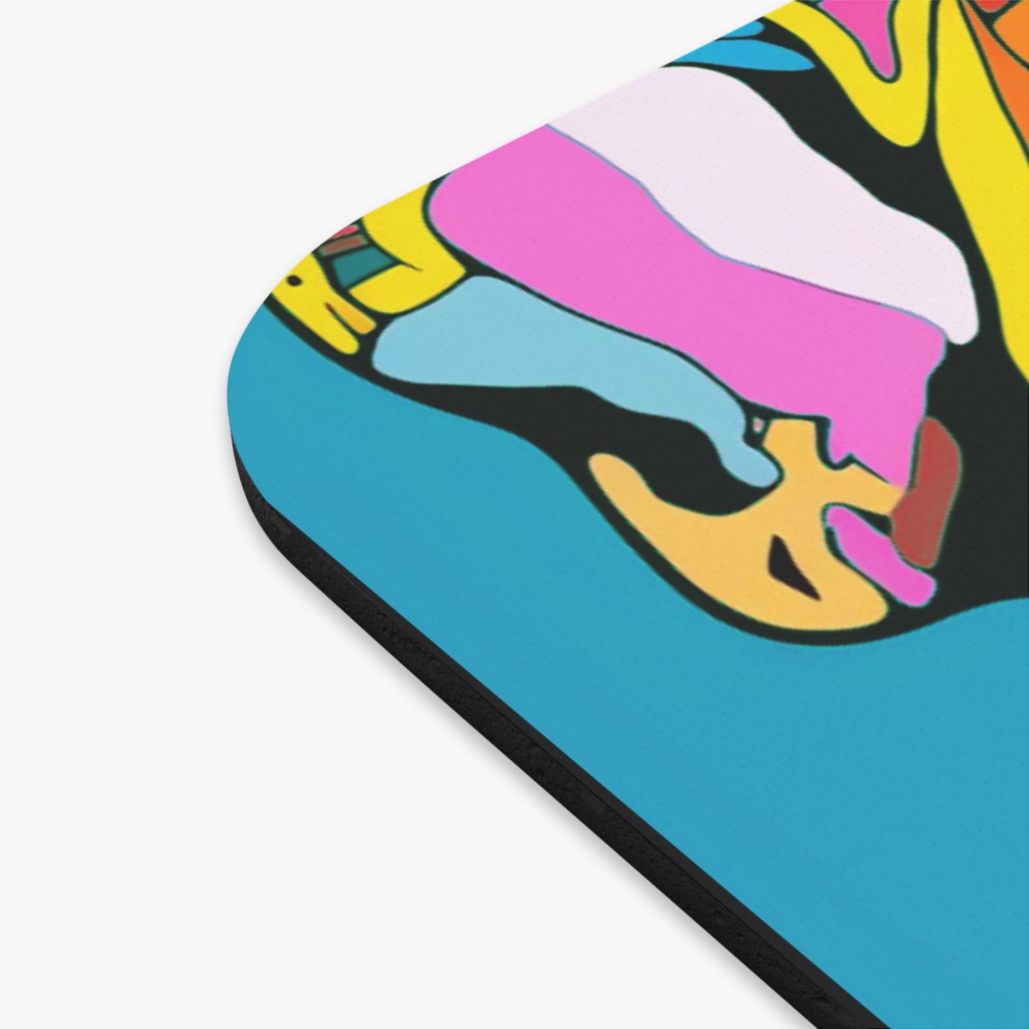 Modern Art Dog Mouse Pad (Rectangle)