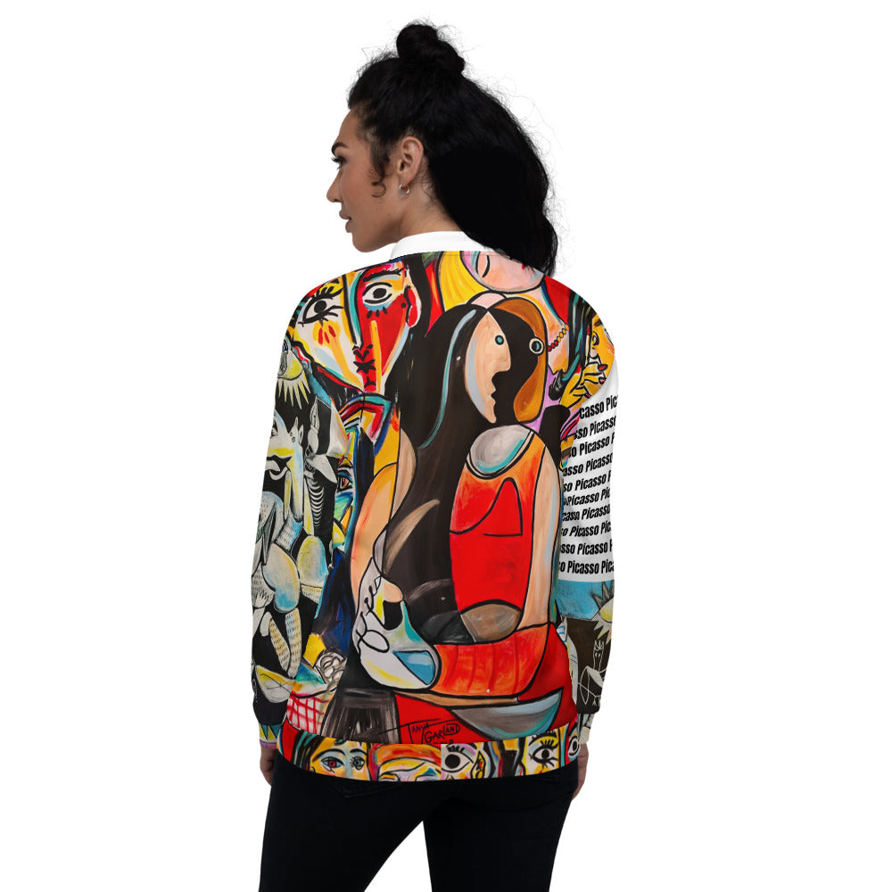 Artsy Bomber Jacket