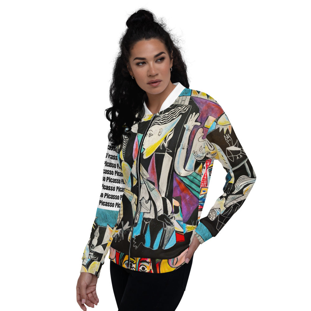 Artsy Bomber Jacket