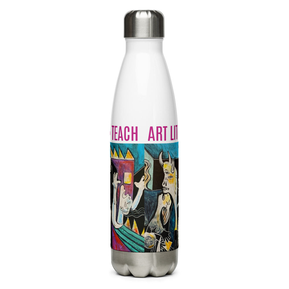 Picasso Inspired Stainless Steel Water Bottle