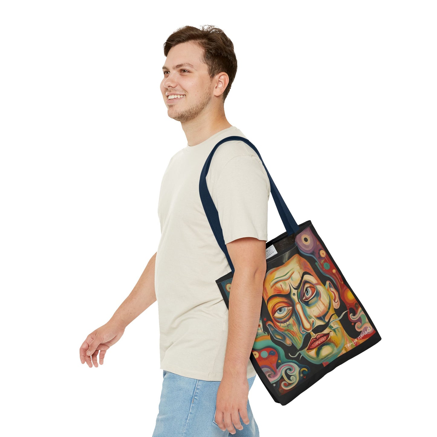 Salvador Dali Artsy Tote Bag