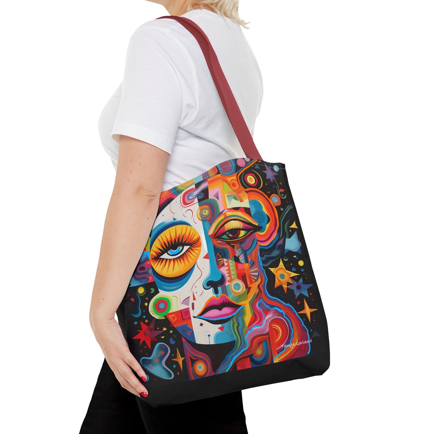 Artsy Lady Tote Bag (AOP)