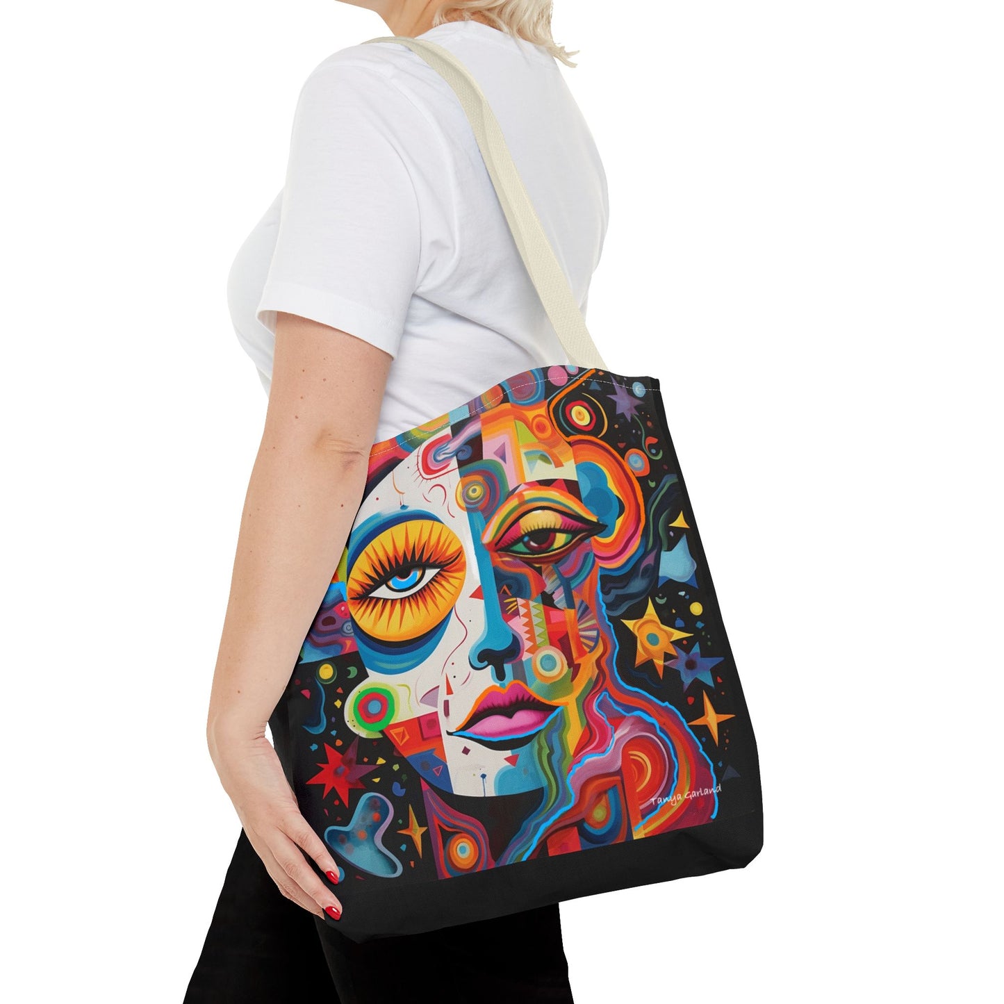 Artsy Lady Tote Bag (AOP)