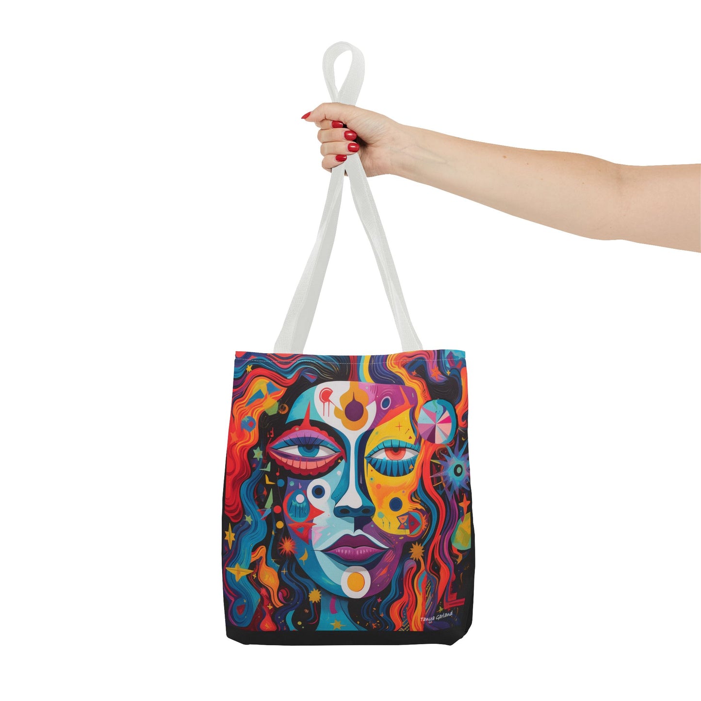 Abstract Lady Tote Bag (AOP)