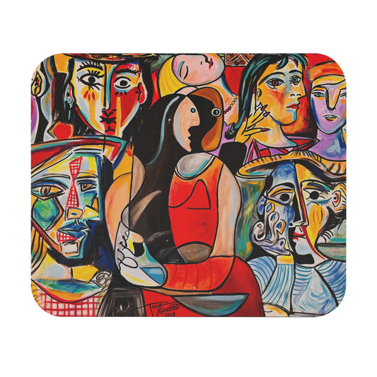 Picasso's Muses Mouse Pad (Rectangle)