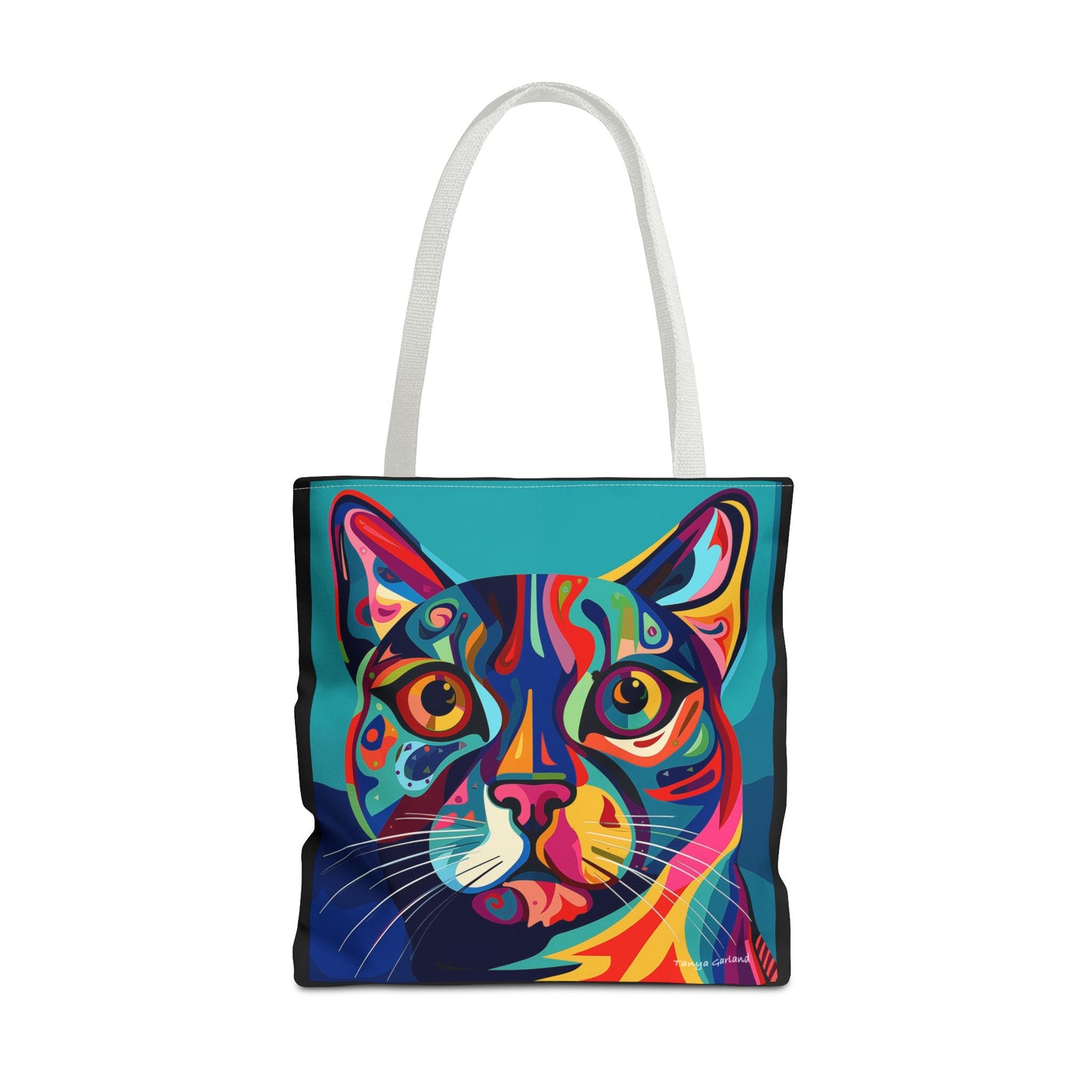 Abstract Kitty Tote Bag