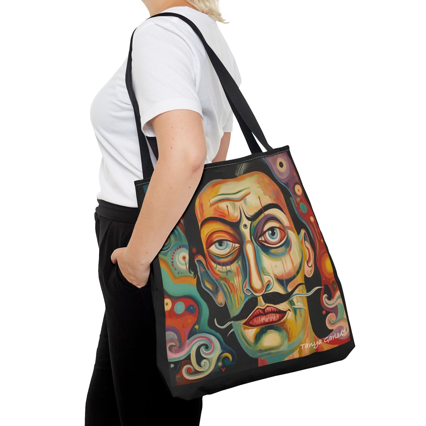 Salvador Dali Artsy Tote Bag