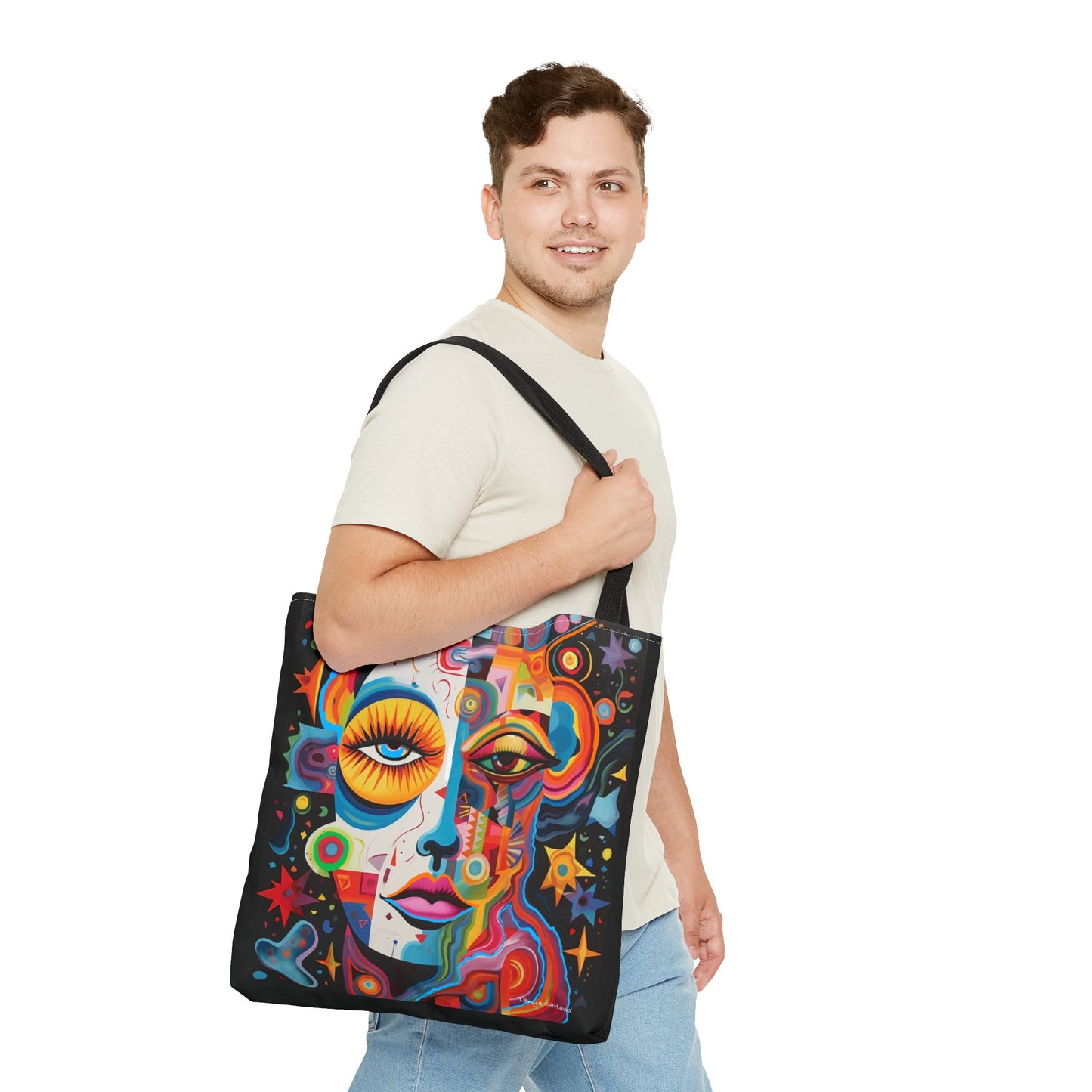 Artsy Lady Tote Bag (AOP)