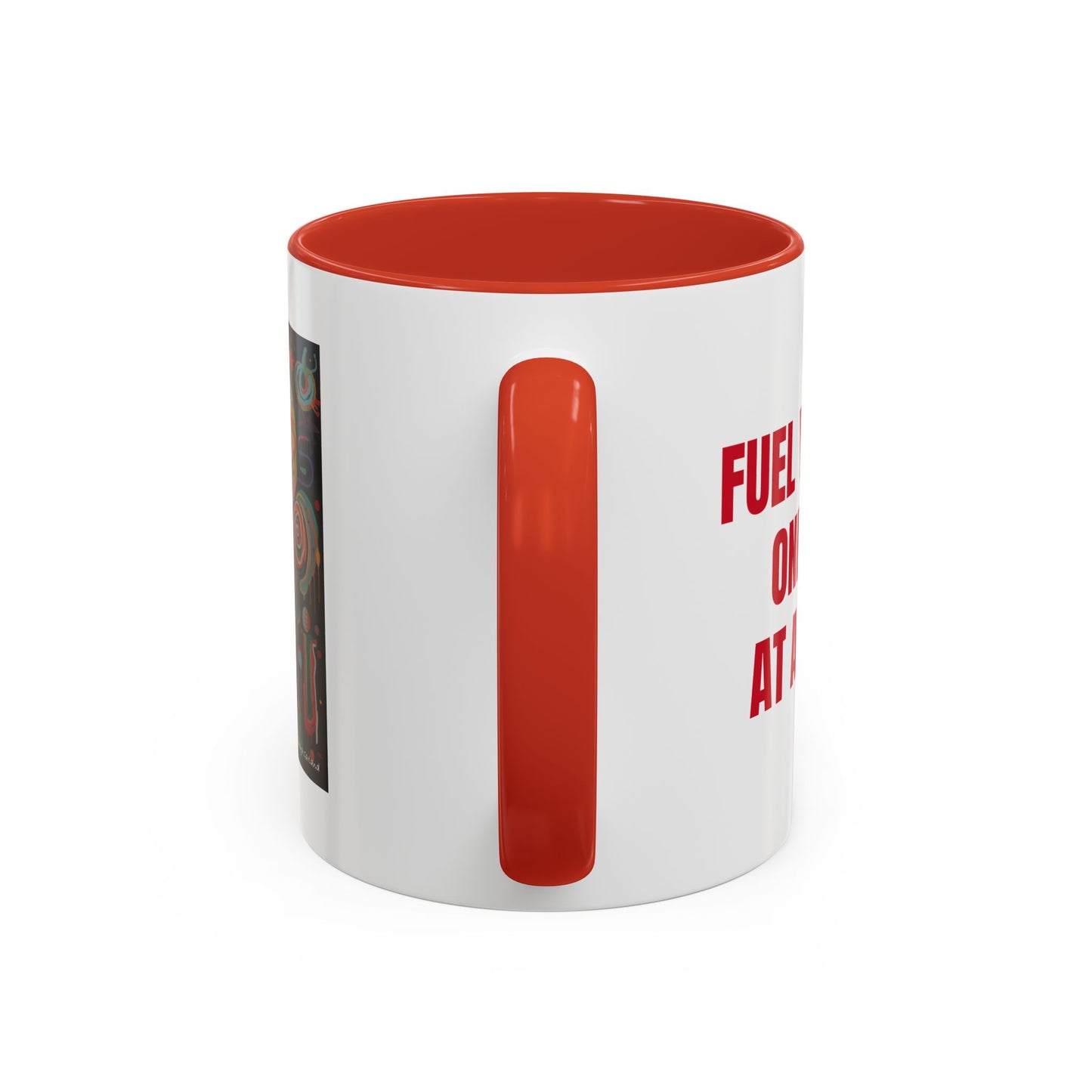 Fuel Your Art Accent Coffee Mug (11, 15oz)