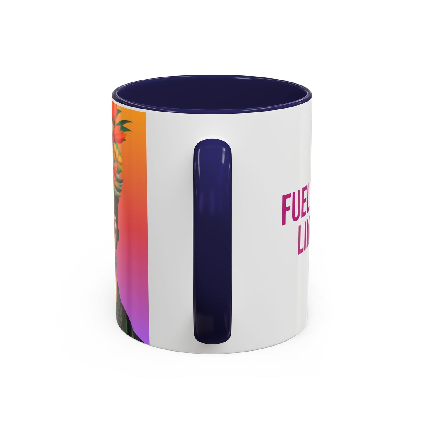 Fuel your Fire Like Frida! Accent Coffee Mug (11, 15oz)