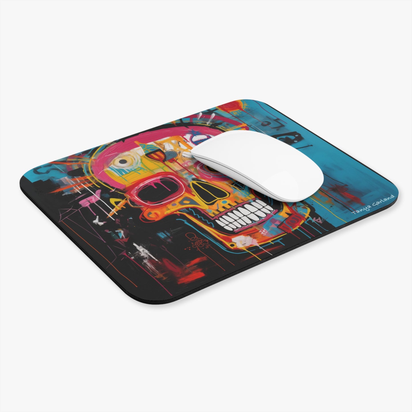 Skull Mouse Pad (Rectangle)