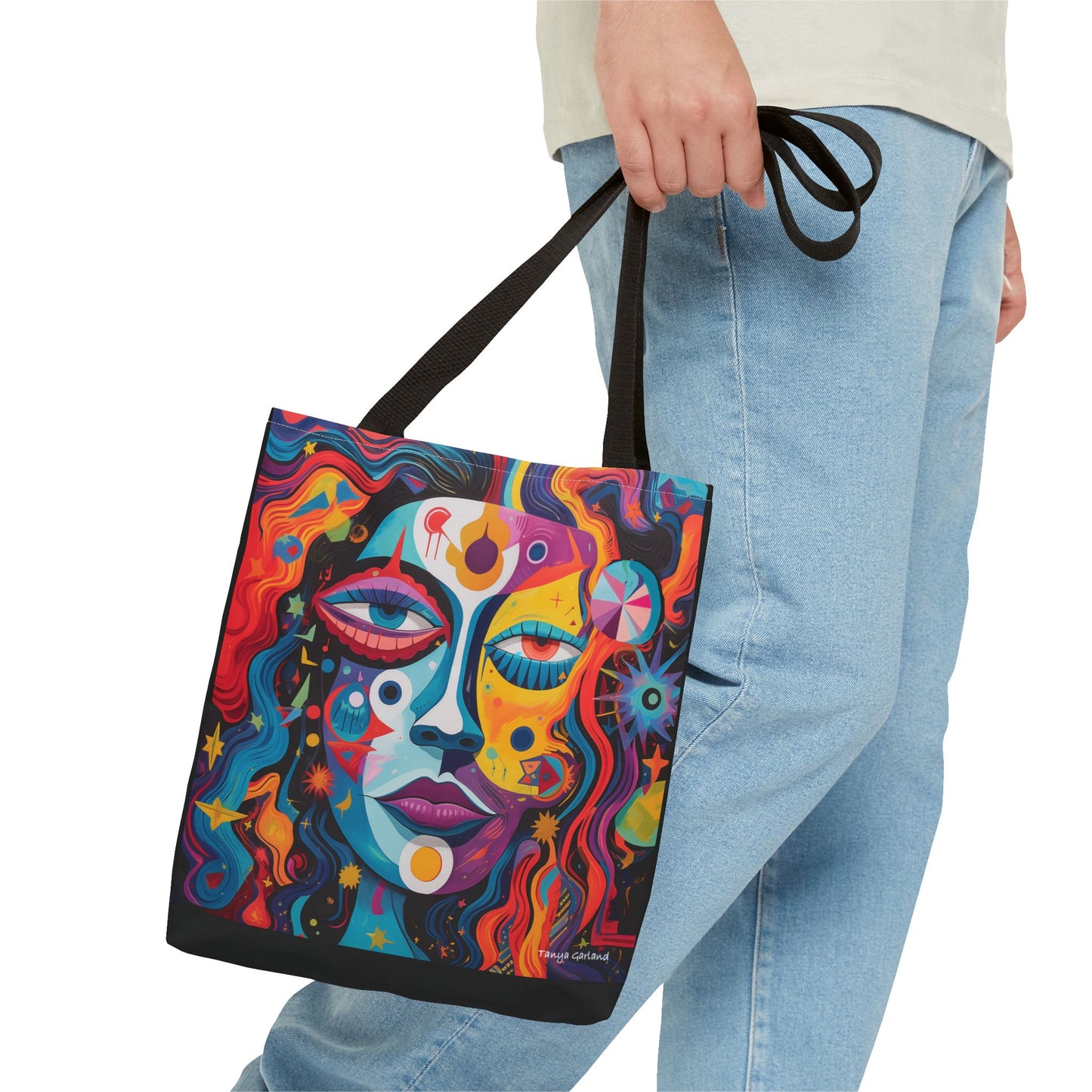 Abstract Lady Tote Bag (AOP)