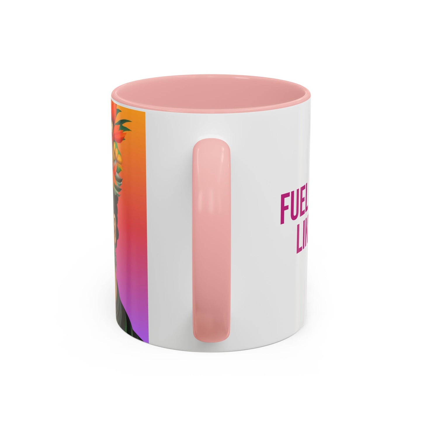 Fuel your Fire Like Frida! Accent Coffee Mug (11, 15oz)