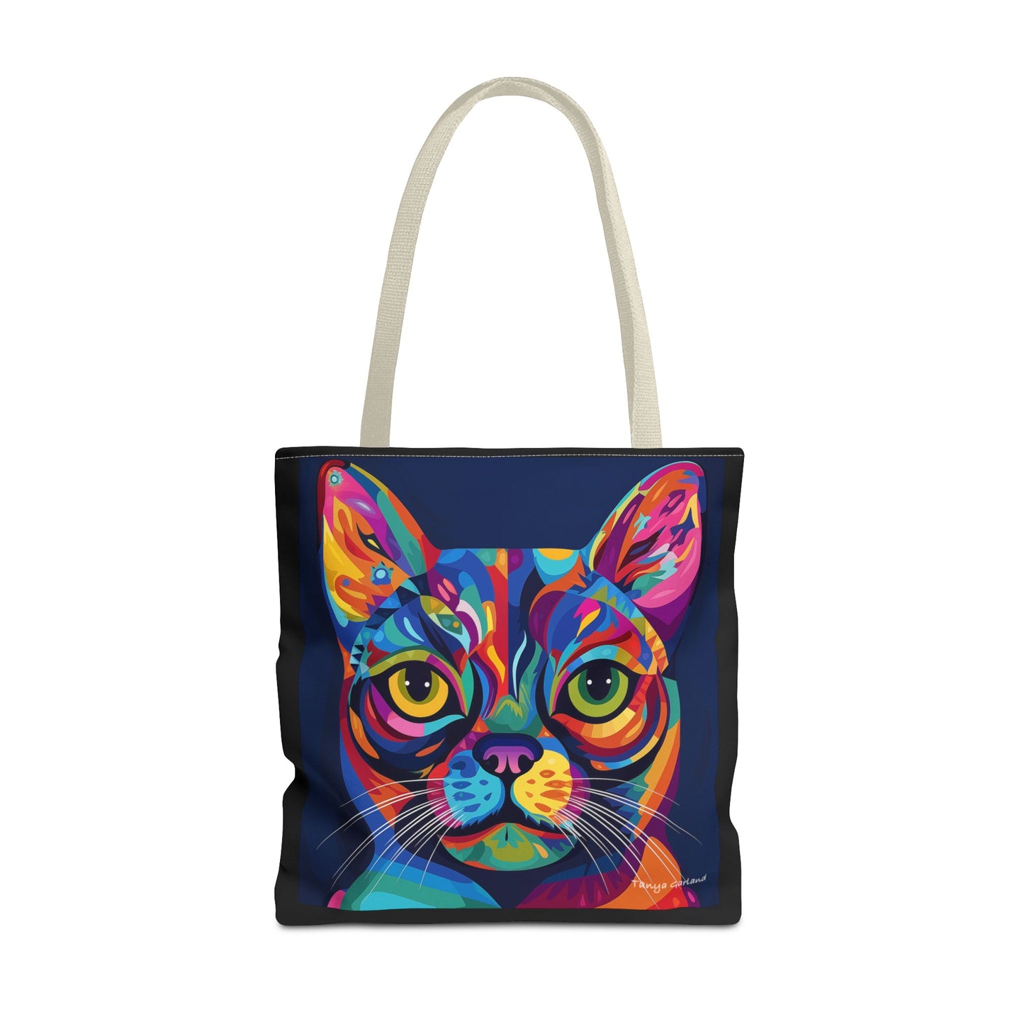 Abstract Cat Tote Bag