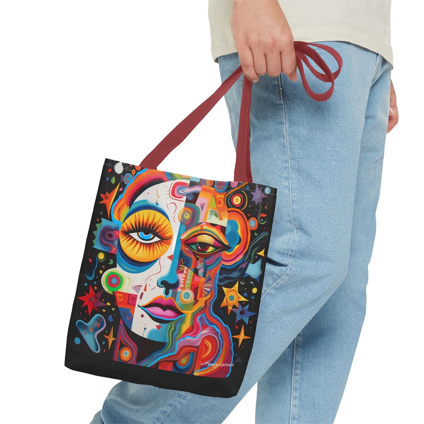 Artsy Lady Tote Bag (AOP)