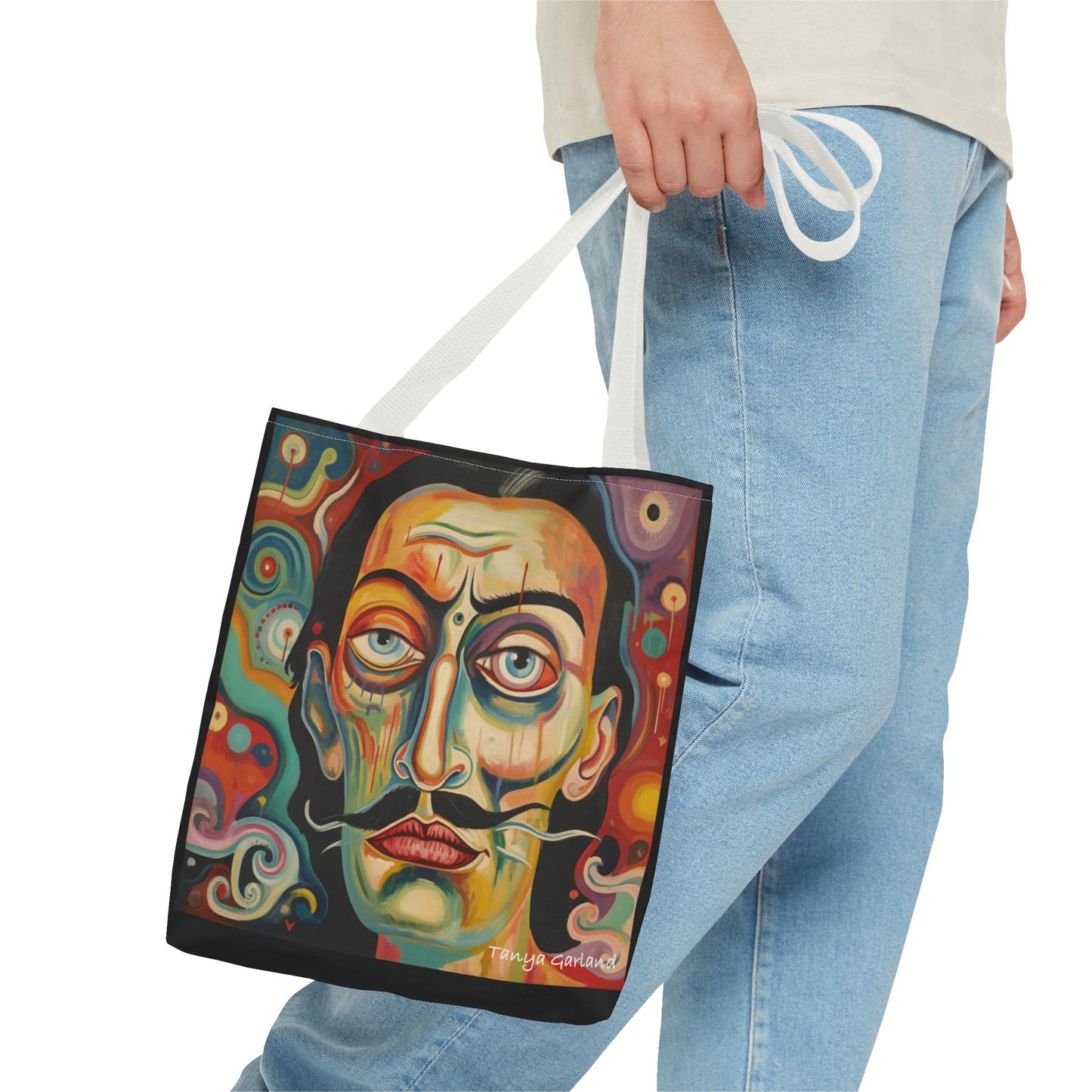 Salvador Dali Artsy Tote Bag