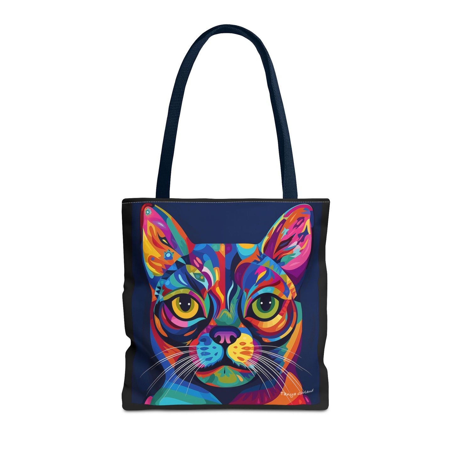 Abstract Cat Tote Bag