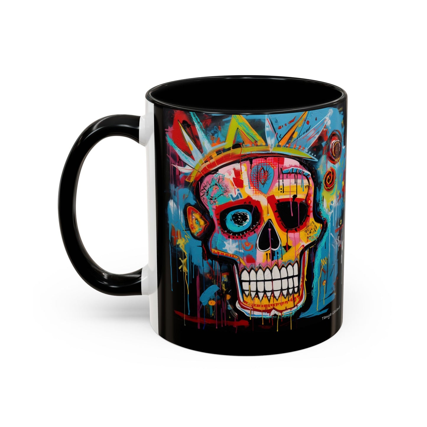 Skull Accent Coffee Mug (11, 15oz)