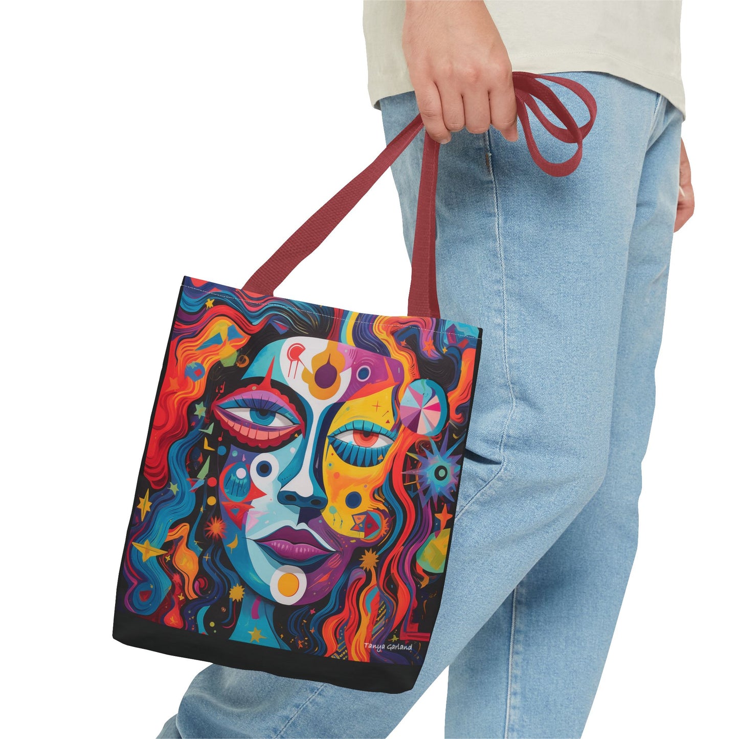 Abstract Lady Tote Bag (AOP)