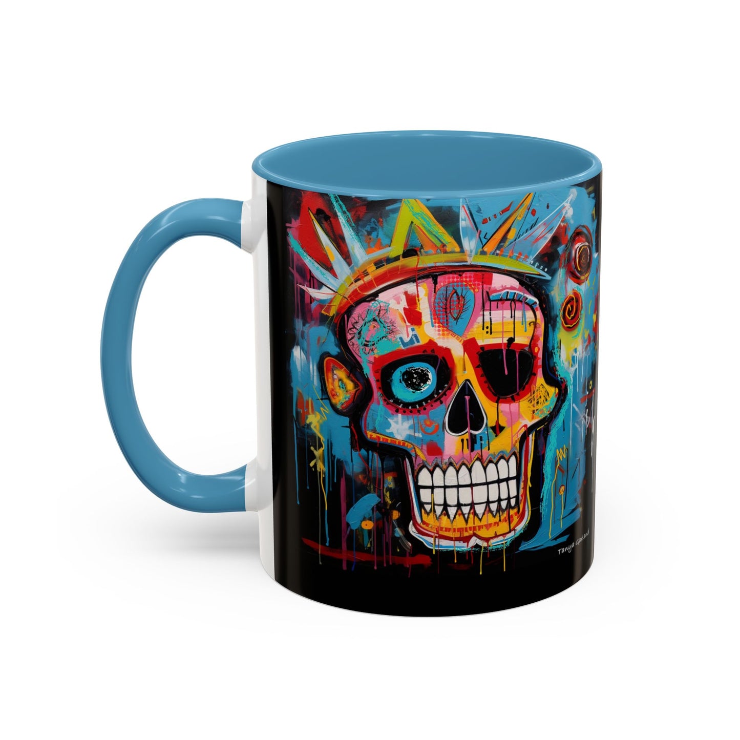 Skull Accent Coffee Mug (11, 15oz)