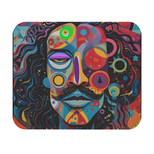 Abstract Man Mouse Pad (Rectangle)