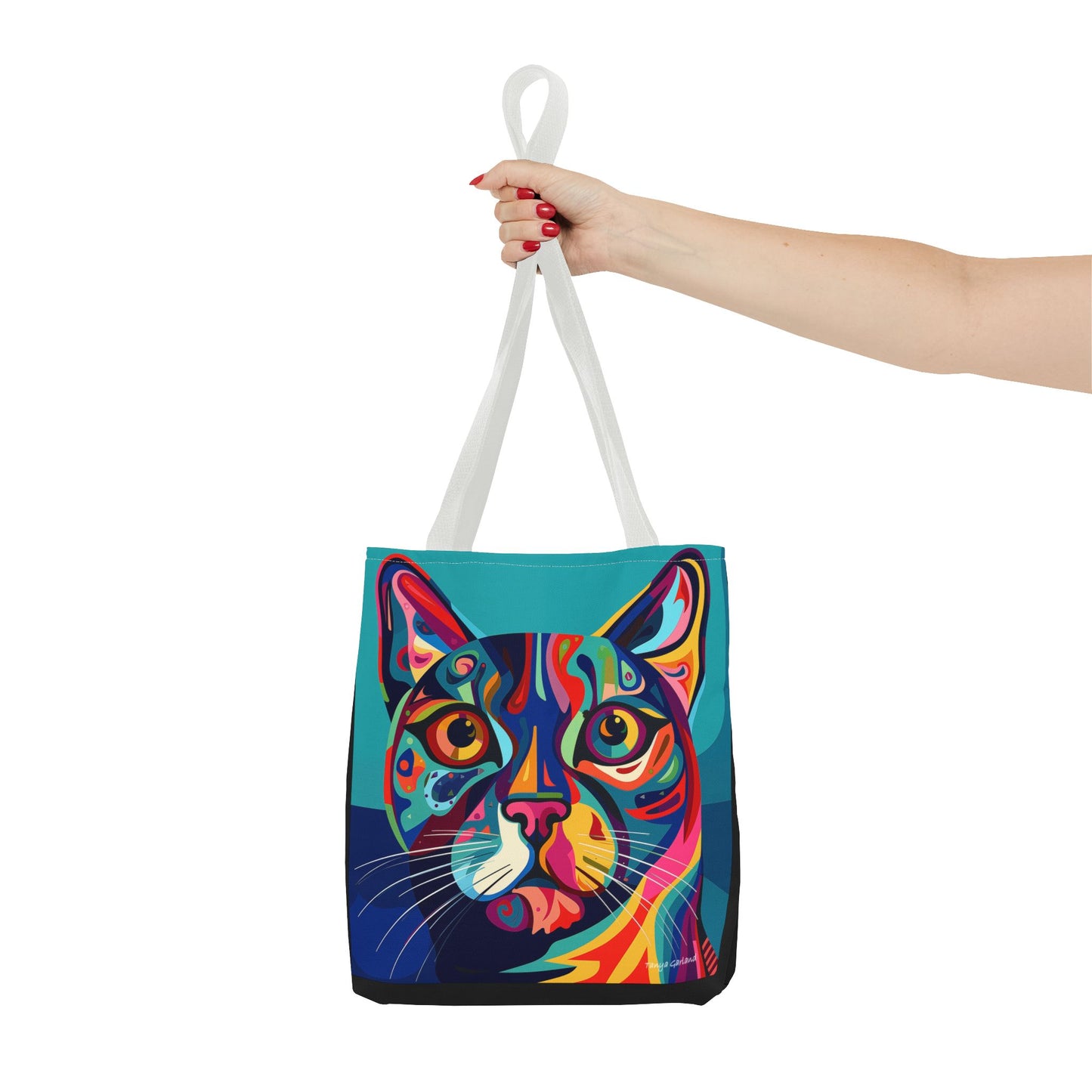 Abstract Kitty Tote Bag