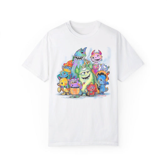 Little Monsters Unisex Garment-Dyed T-shirt