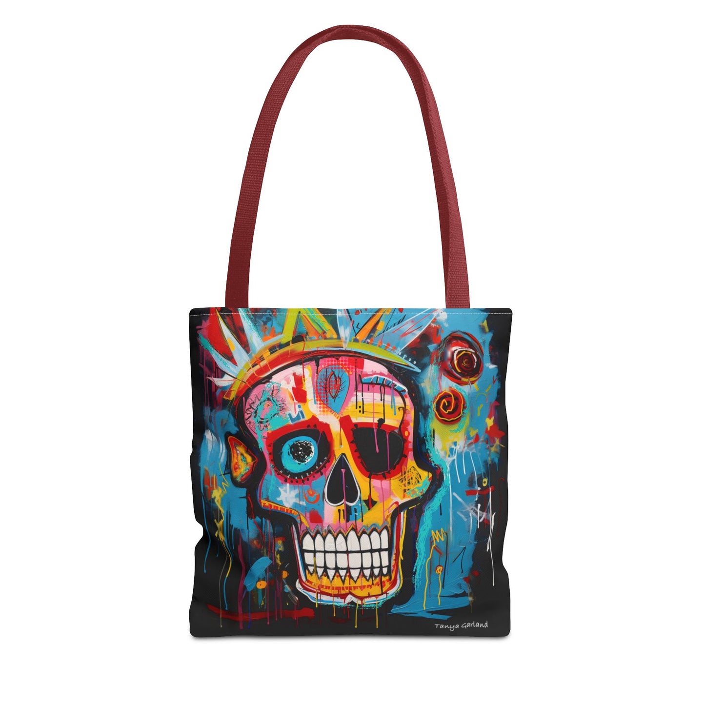 Skull with Crown Tote Bag (AOP)