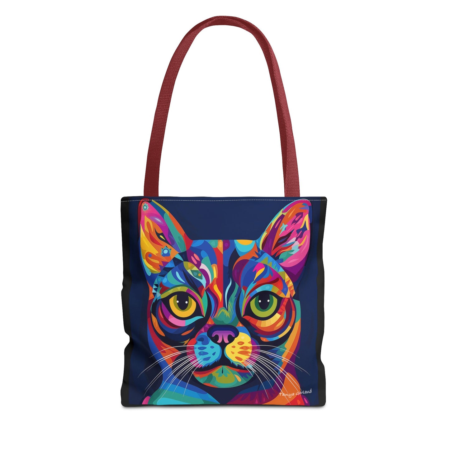 Abstract Cat Tote Bag