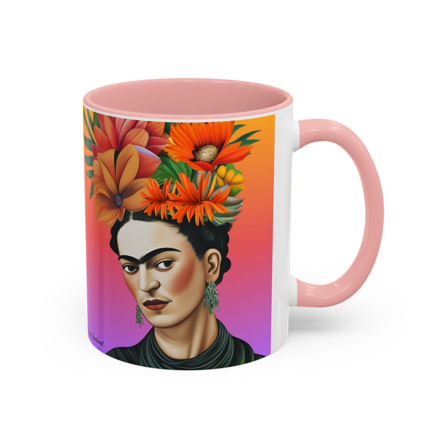 Fuel your Fire Like Frida! Accent Coffee Mug (11, 15oz)