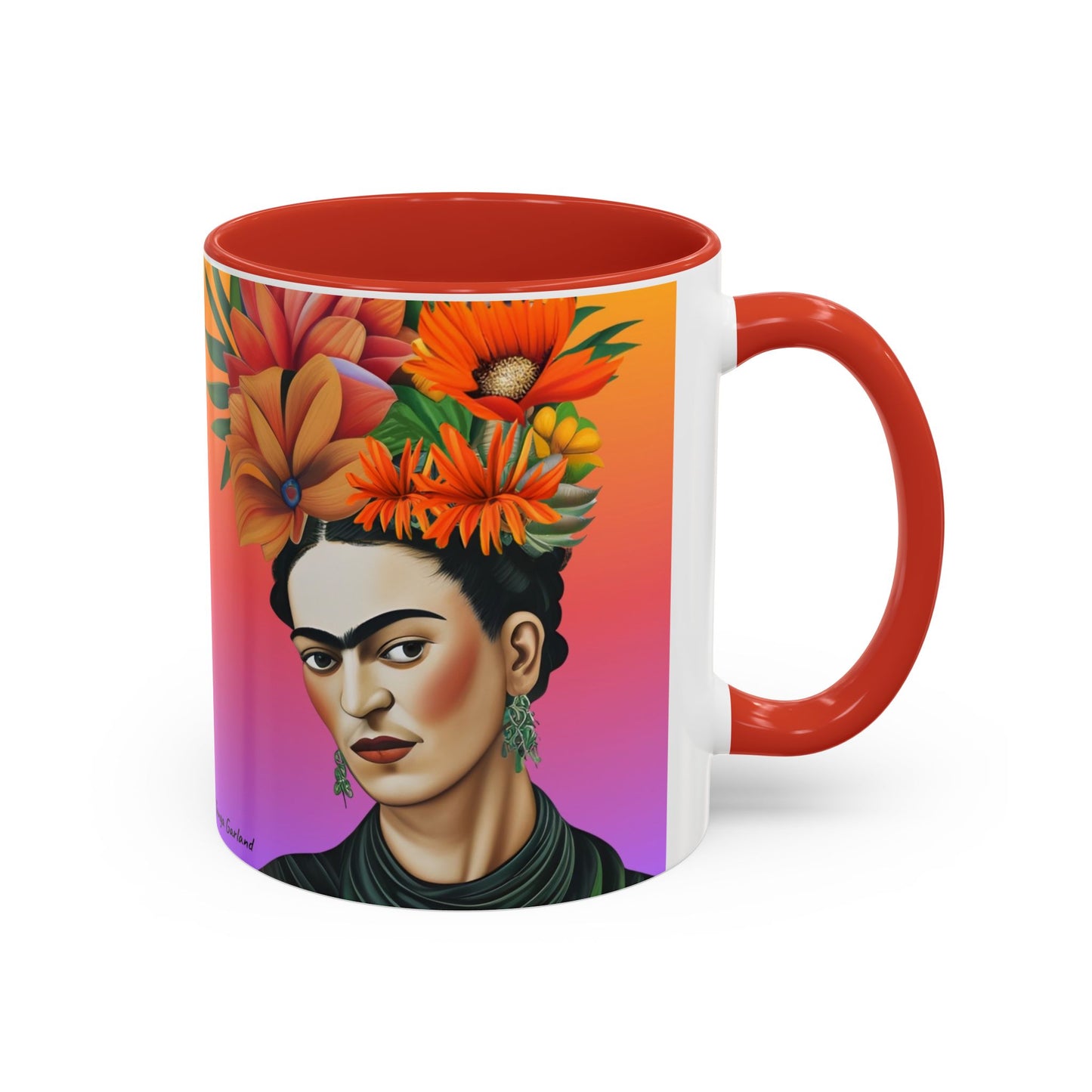 Fuel your Fire Like Frida! Accent Coffee Mug (11, 15oz)