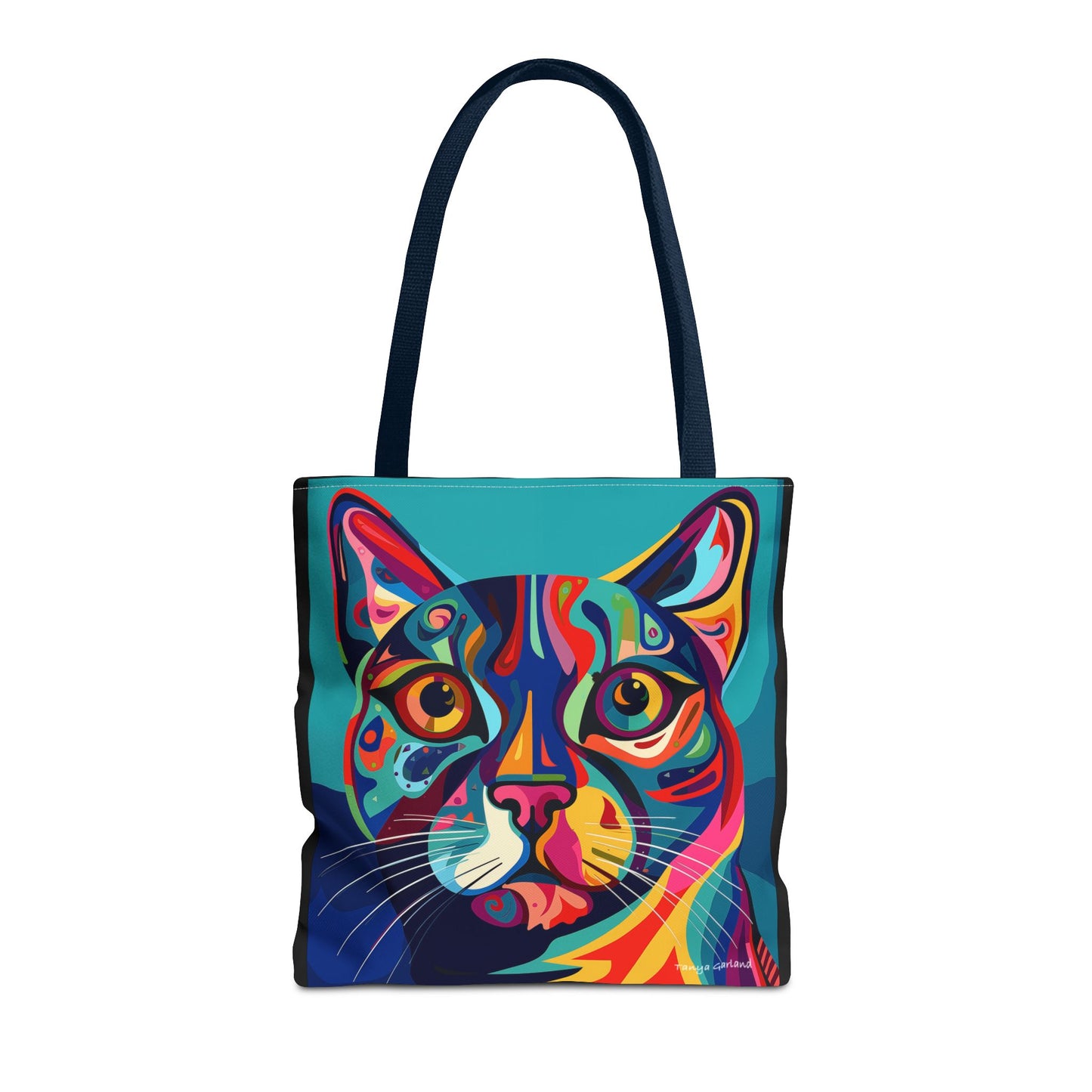 Abstract Kitty Tote Bag