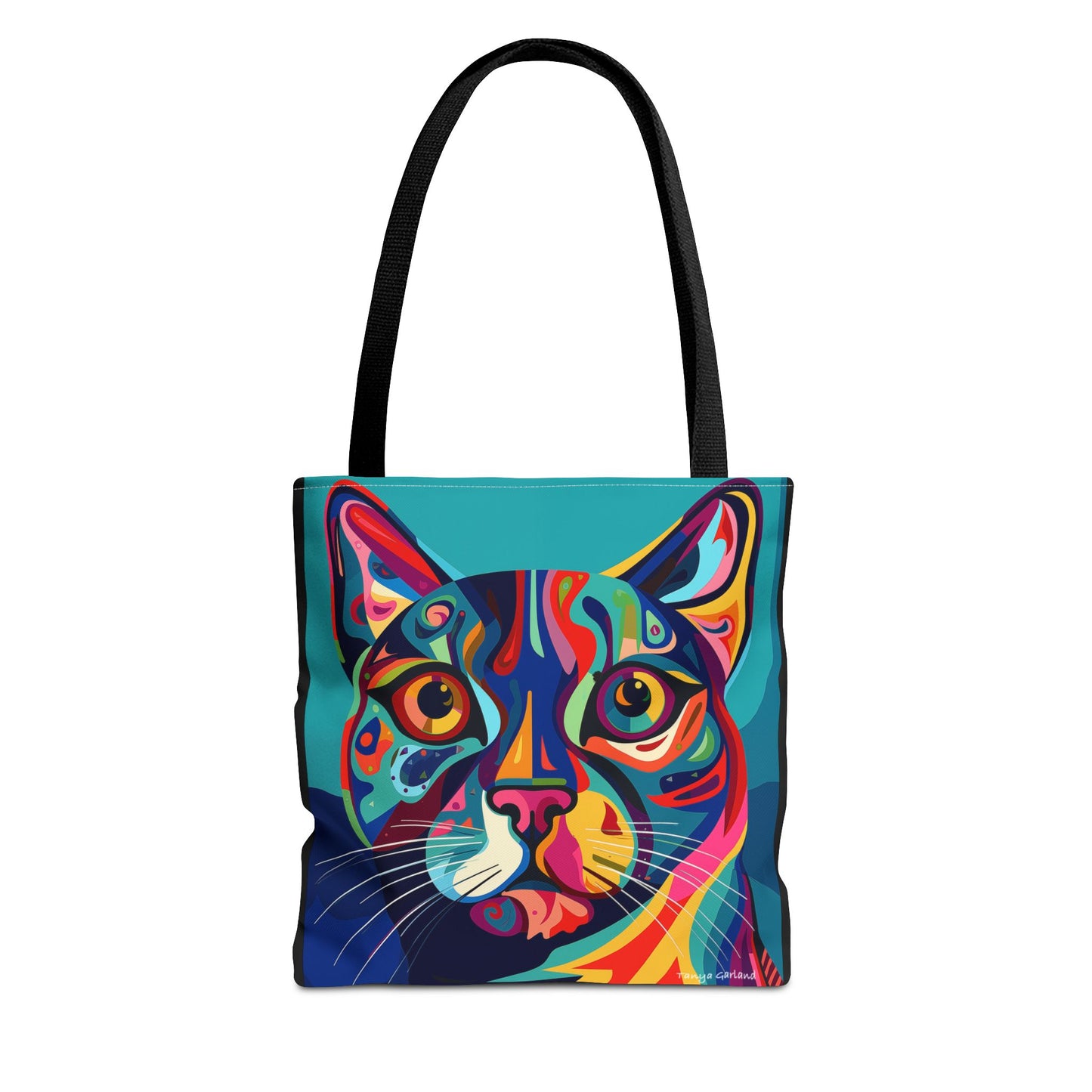 Abstract Kitty Tote Bag