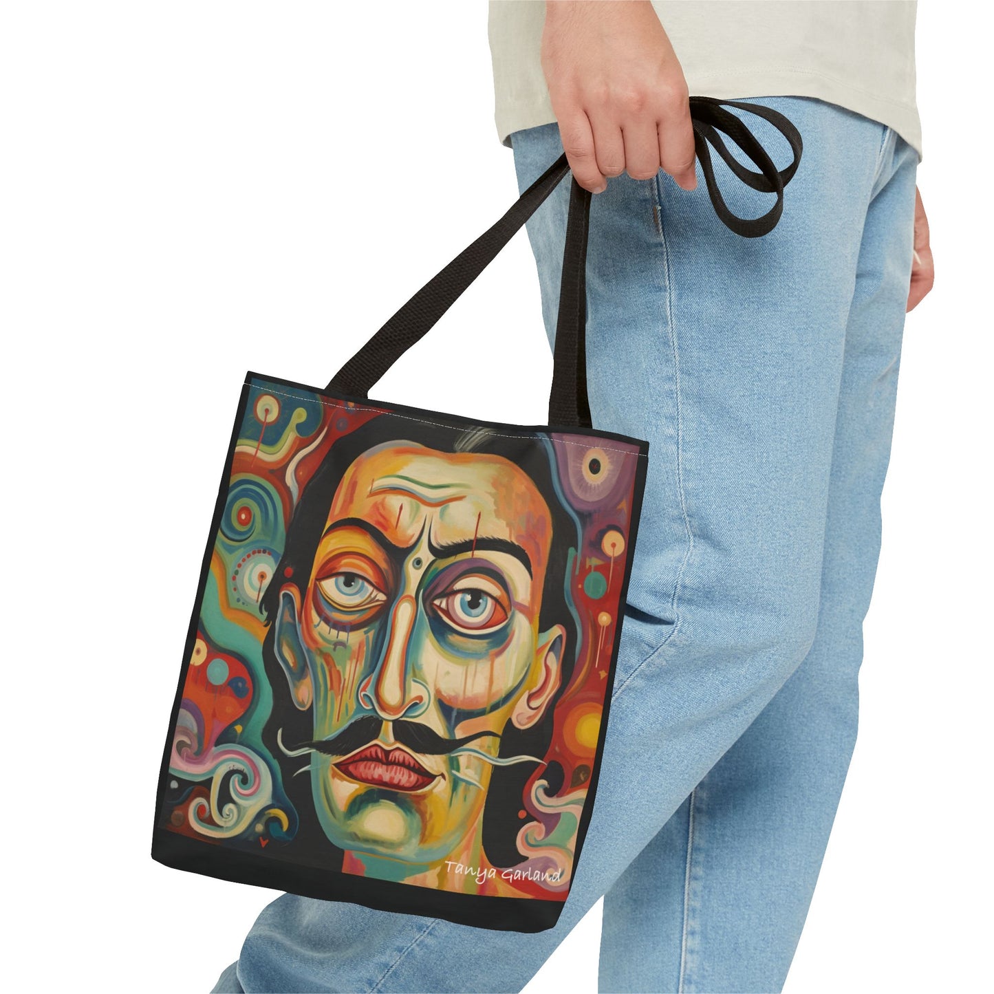 Salvador Dali Artsy Tote Bag