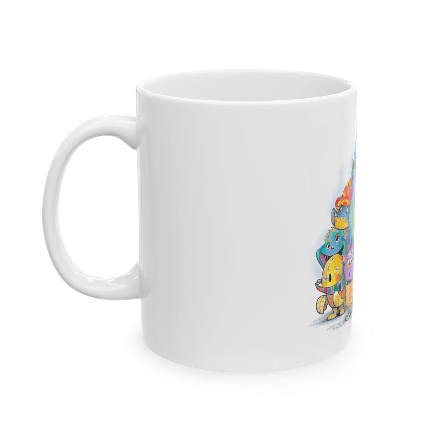 Little Monster's Ceramic Mug, (11oz, 15oz)