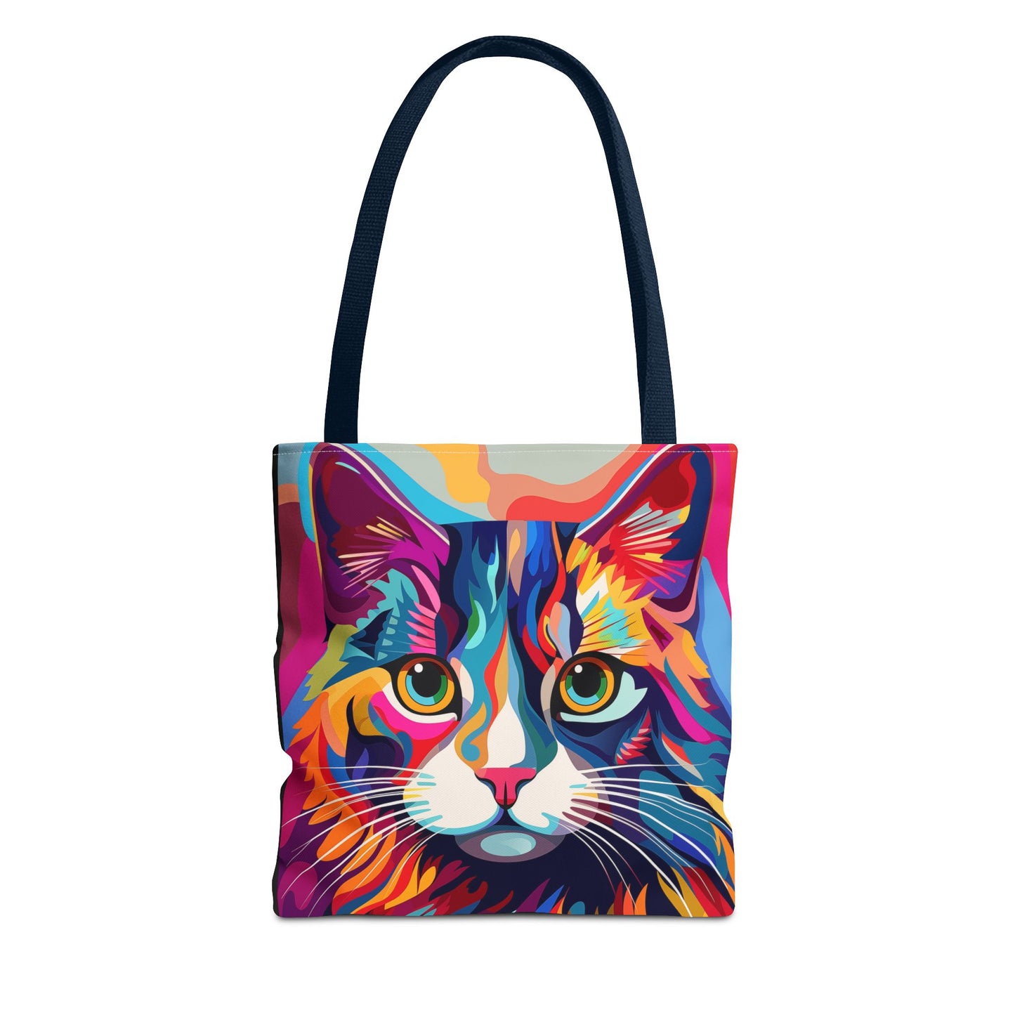 Modern Art Cat Tote Bag