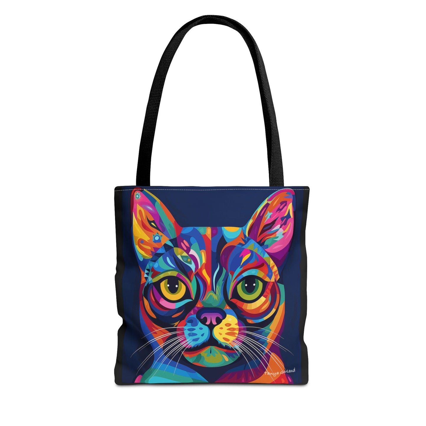 Abstract Cat Tote Bag