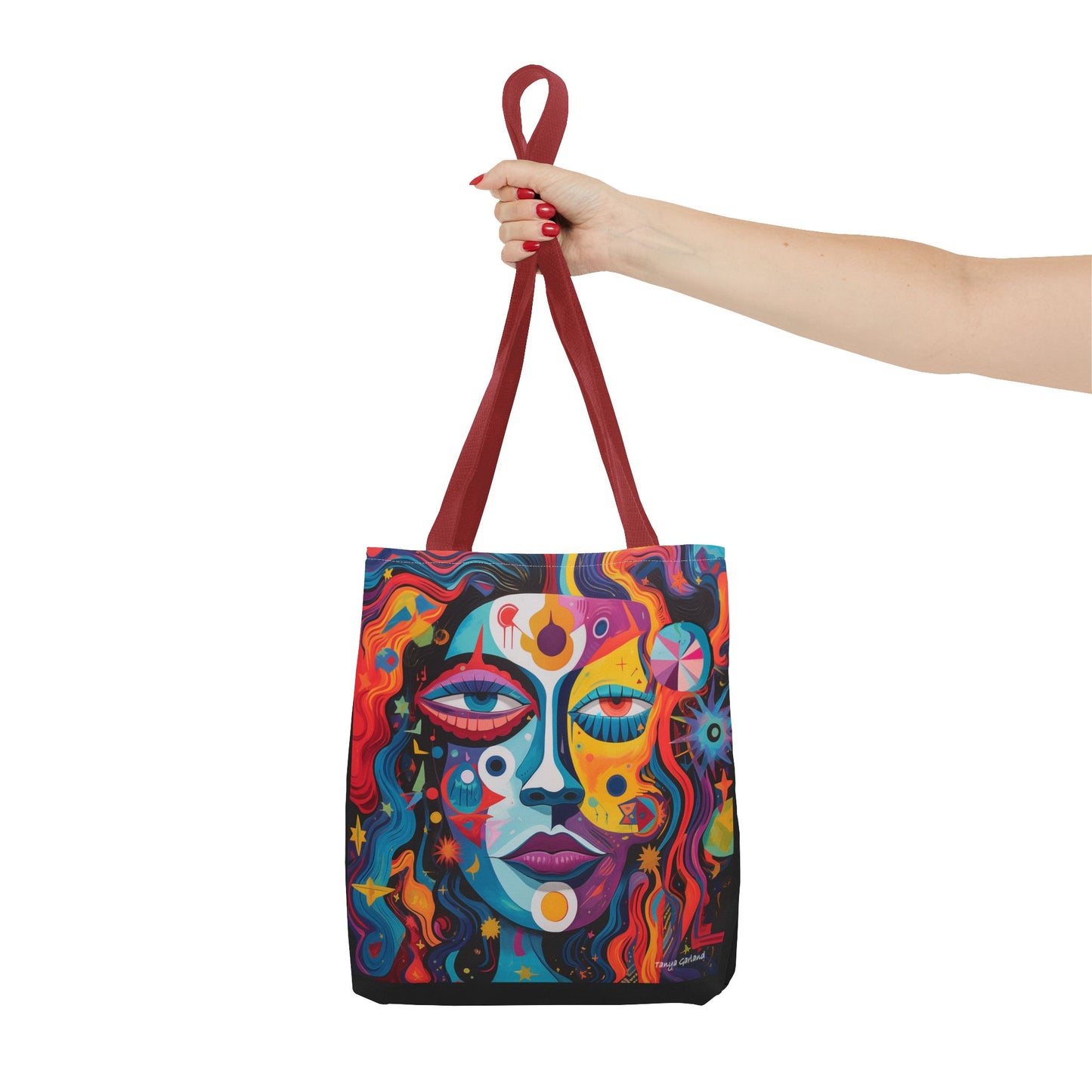 Abstract Lady Tote Bag (AOP)