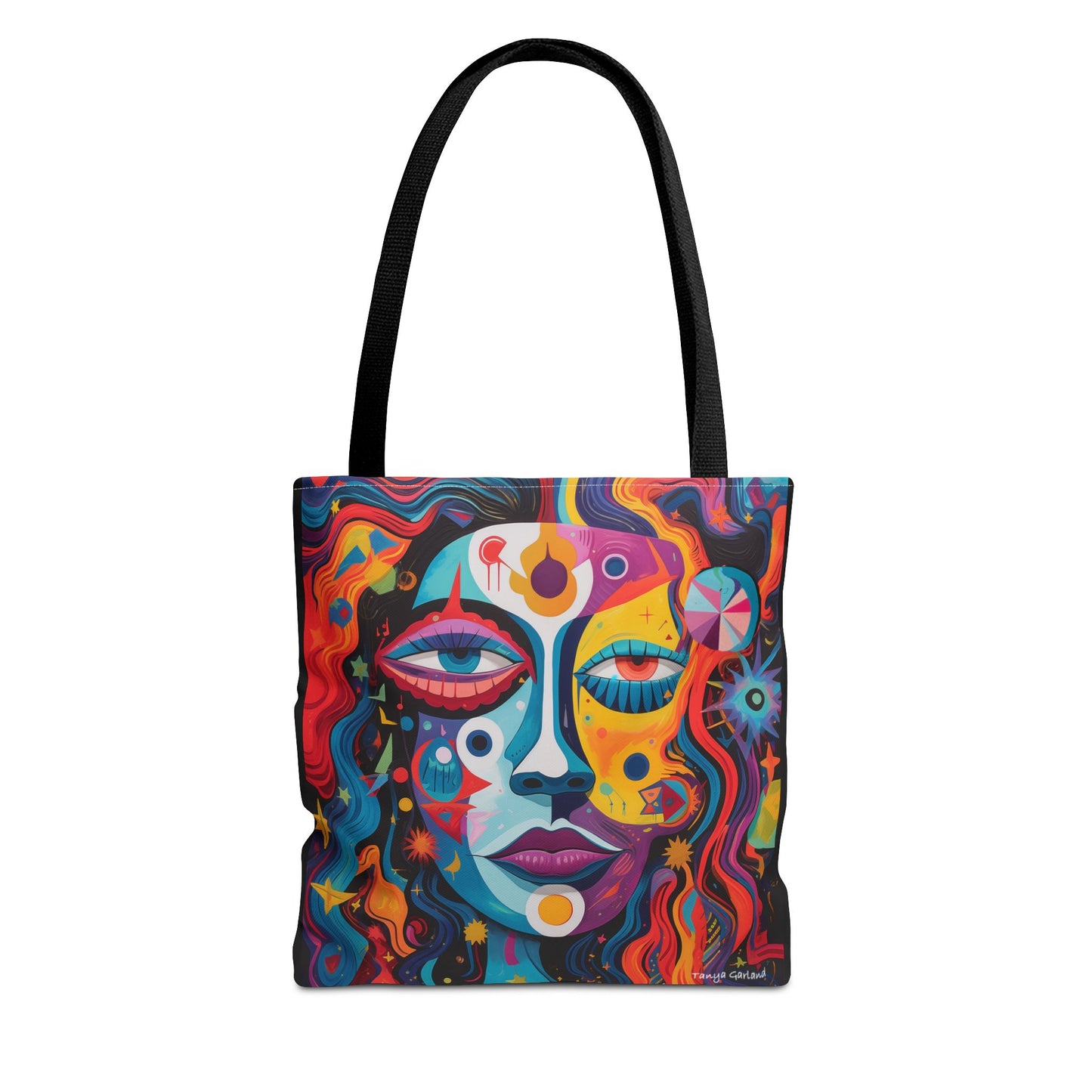 Abstract Lady Tote Bag (AOP)