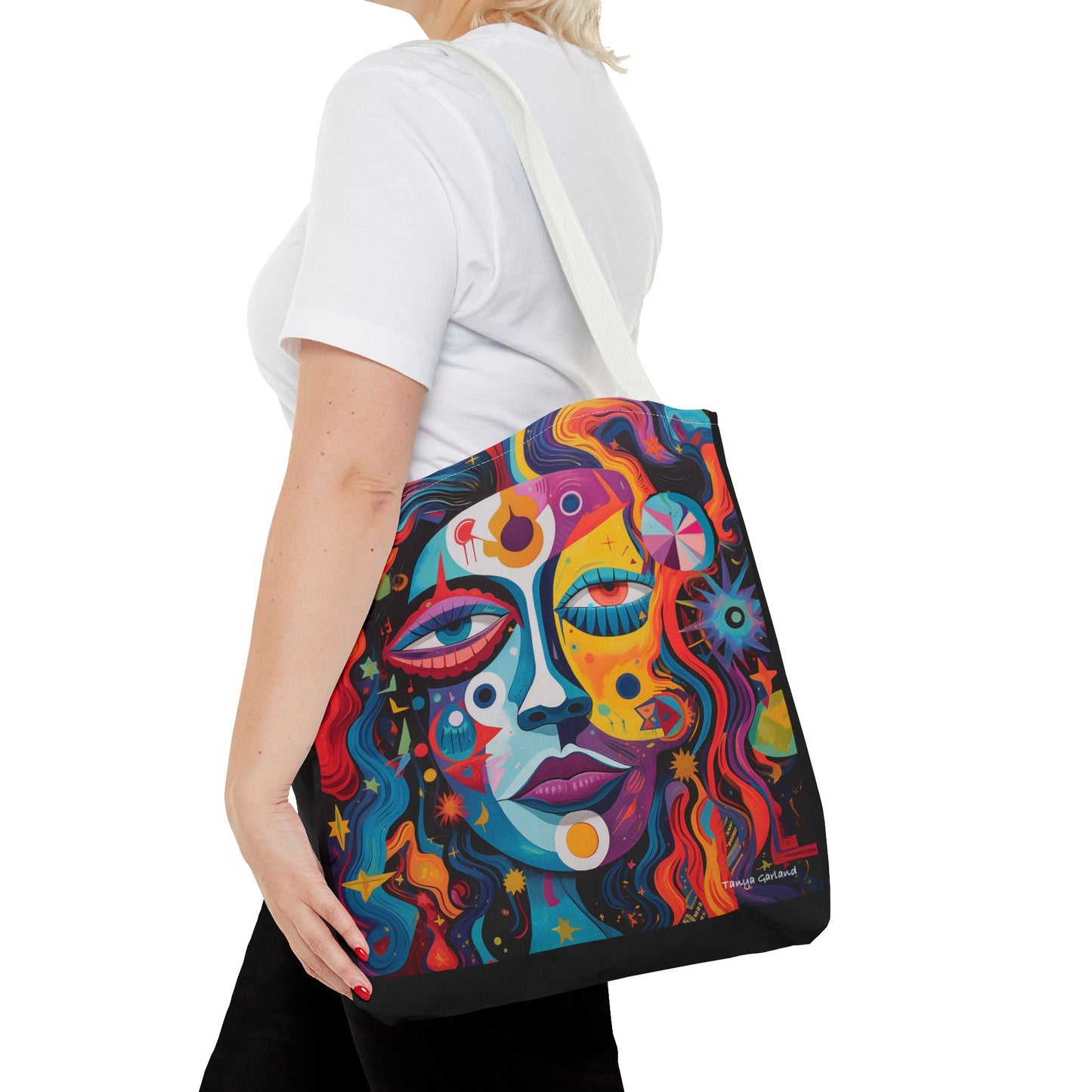 Abstract Lady Tote Bag (AOP)