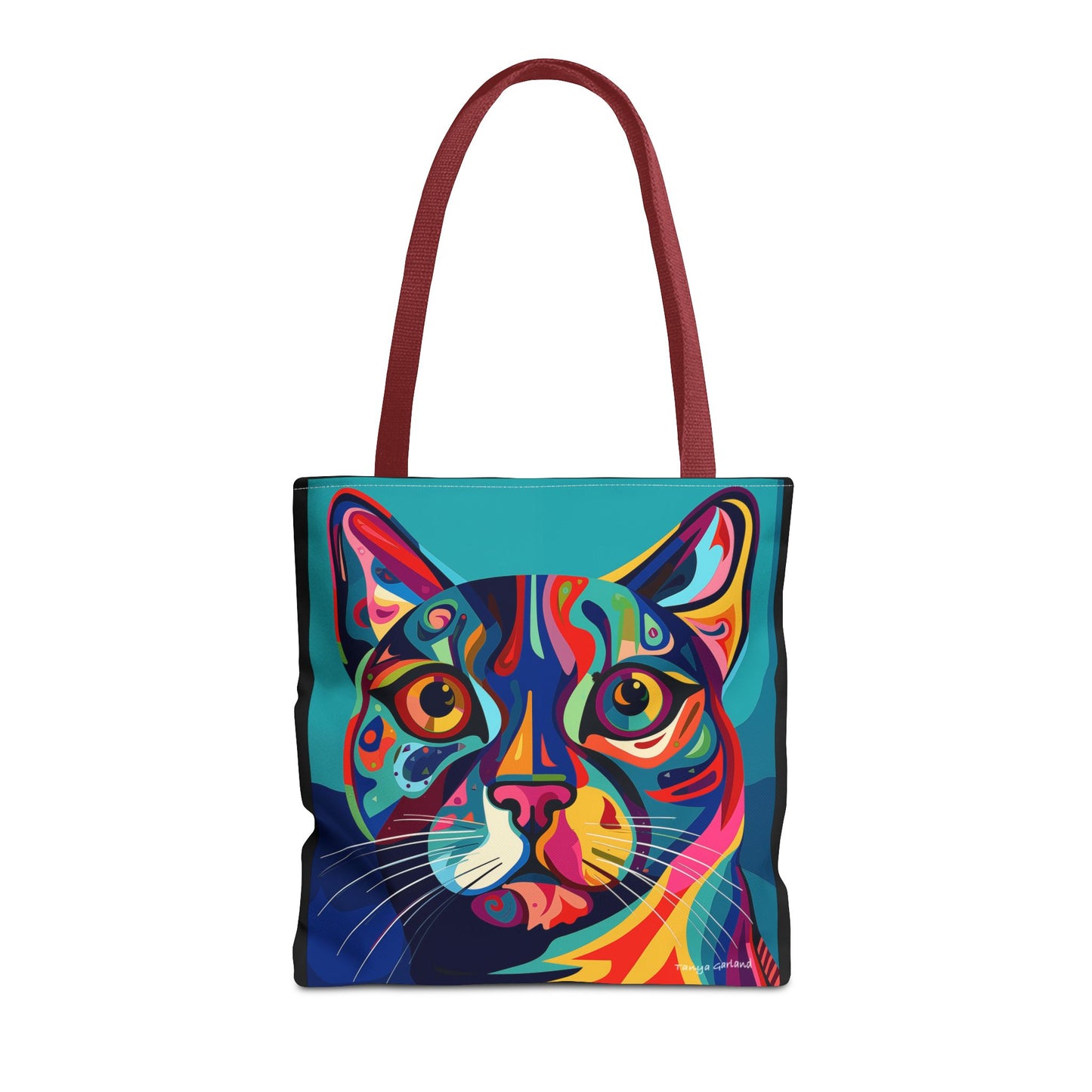 Abstract Kitty Tote Bag