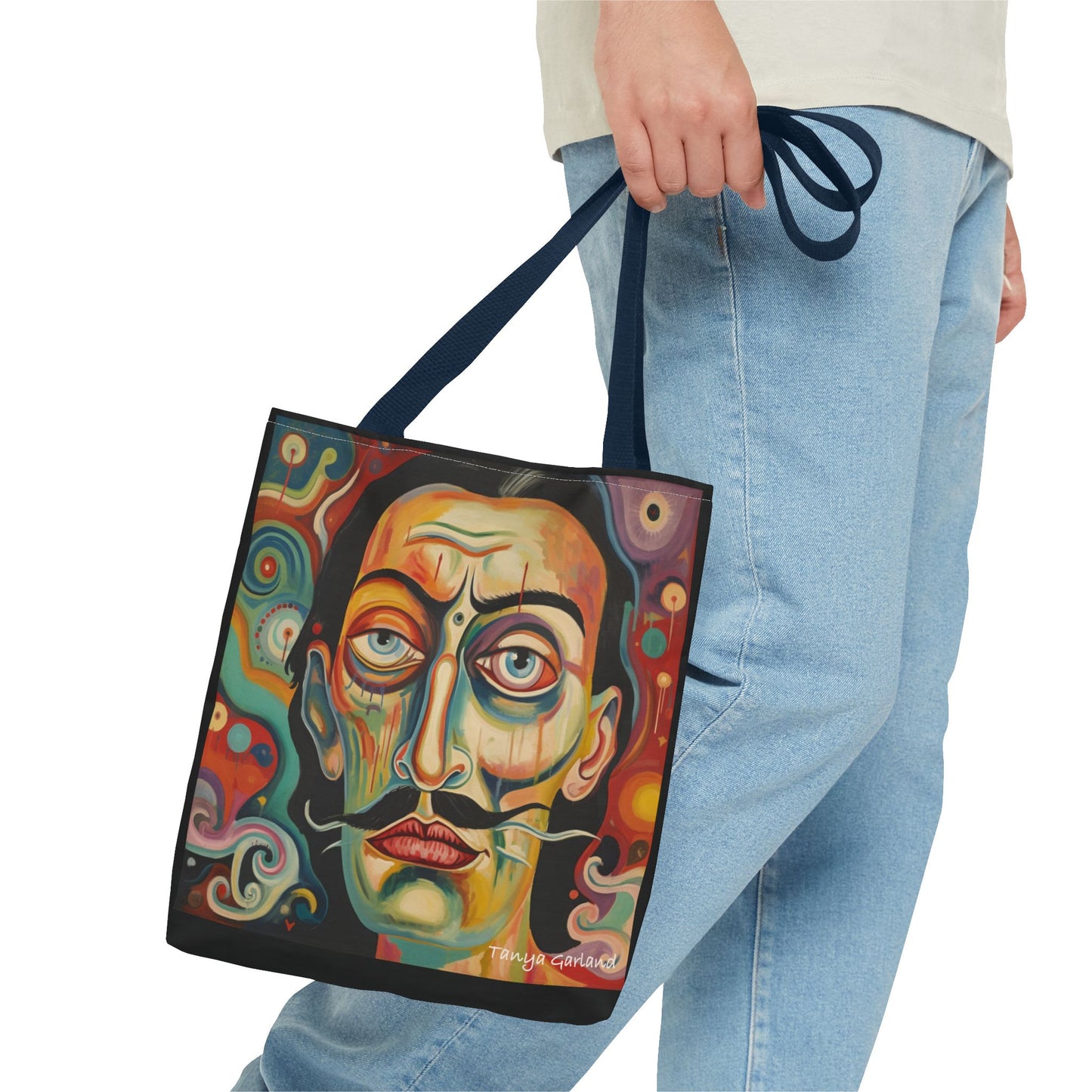 Salvador Dali Artsy Tote Bag