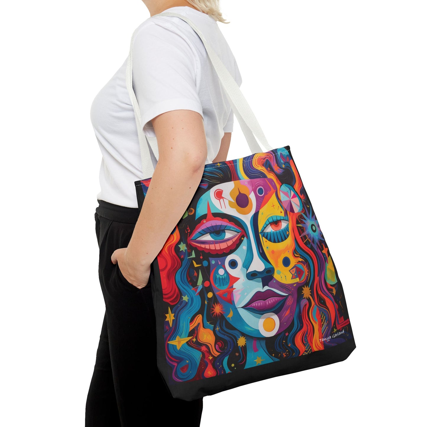 Abstract Lady Tote Bag (AOP)