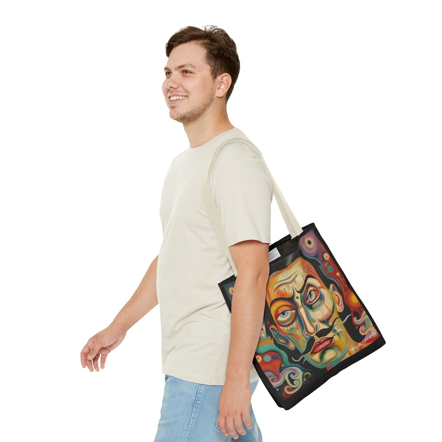 Salvador Dali Artsy Tote Bag