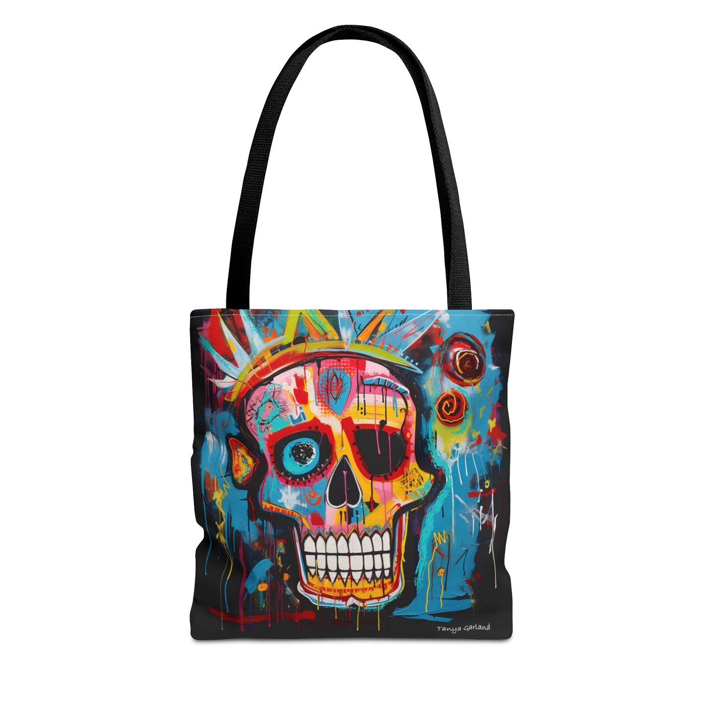 Skull with Crown Tote Bag (AOP)