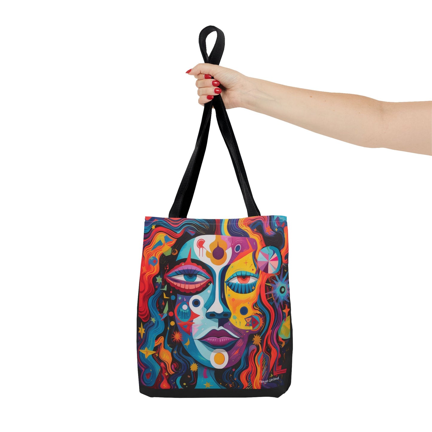 Abstract Lady Tote Bag (AOP)