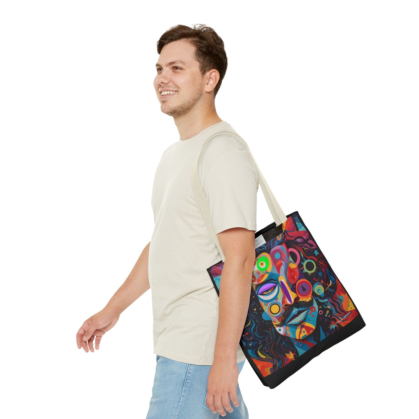 Artsy Dude Tote Bag (AOP)