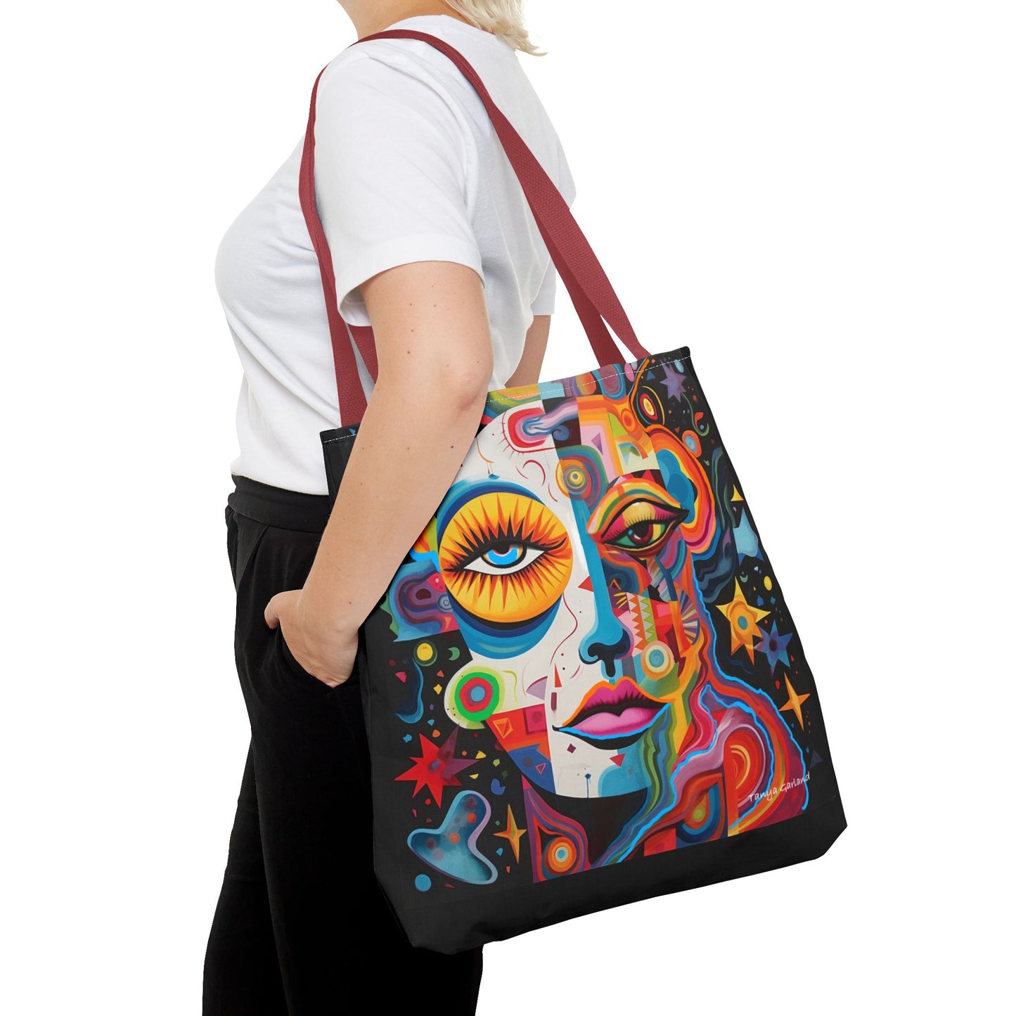 Artsy Lady Tote Bag (AOP)