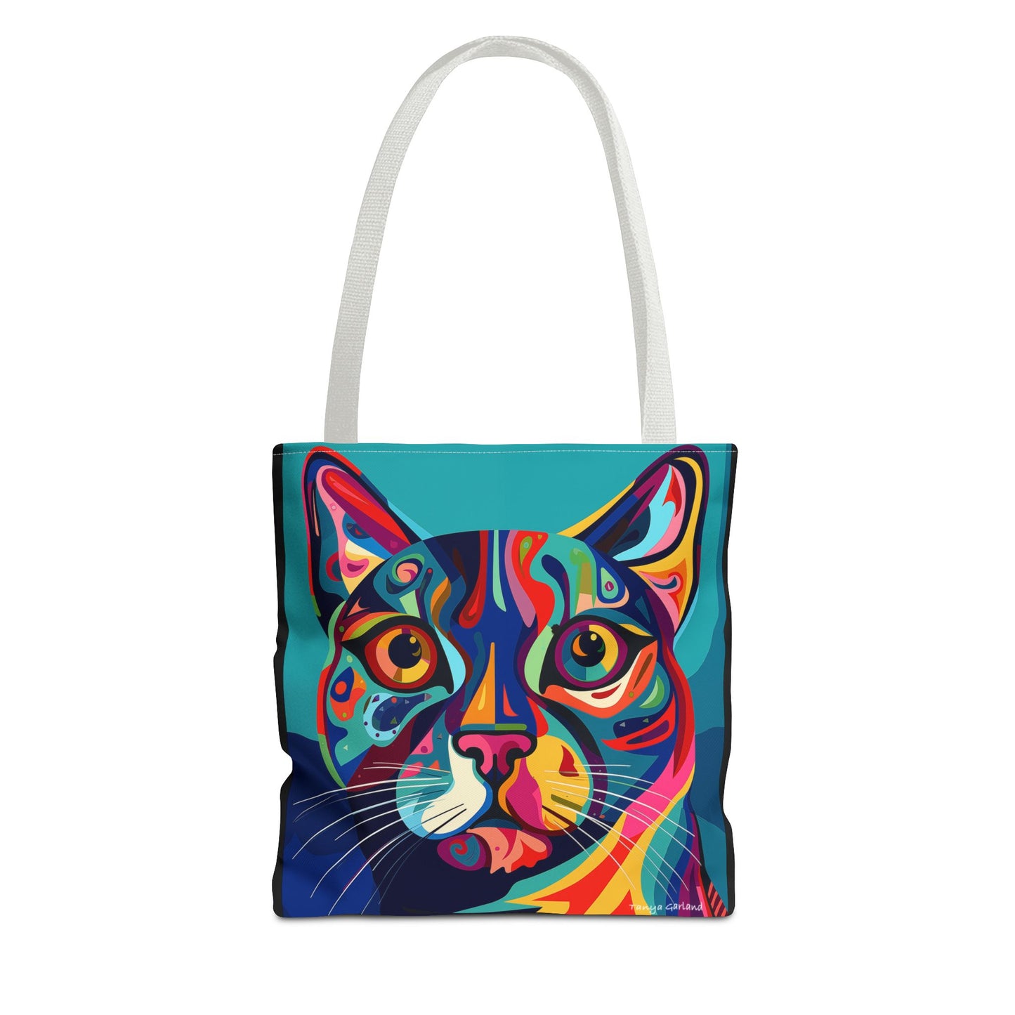 Abstract Kitty Tote Bag